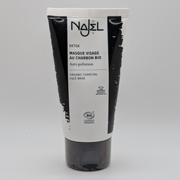 Najel - Masque Visage au Charbon Bio